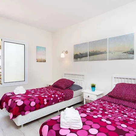 Acogedora Vivienda En Tenerife Con Vistas& Piscina