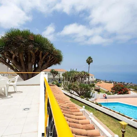 Acogedora Vivienda En Tenerife Con Vistas& Piscina Апартаменты